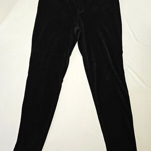 Style & Co XXL Black Corduroy Pull-On Pants • Stretch Soft Velvet Look